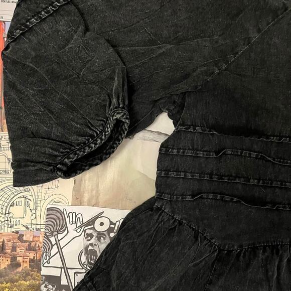 Mustard Seed acid wash midi dress - Picture 5 of 8